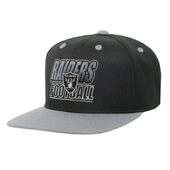 Las Vegas Raiders Outerstuff Youth Team Gradient Deadstock Snapback Hat Black | NFL