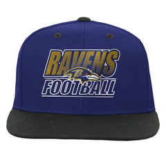 Baltimore Ravens Outerstuff Youth Team Gradient Deadstock Snapback Hat Purple | NFL