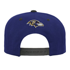 Baltimore Ravens Outerstuff Youth Team Gradient Deadstock Snapback Hat Purple | NFL