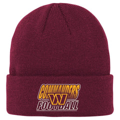 Washington Commanders Outerstuff Youth Team Gradient Cuffed Knit Hat Burgundy | NFL