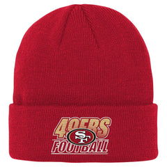 San Francisco 49ers Outerstuff Youth Team Gradient Cuffed Knit Hat Scarlet | NFL