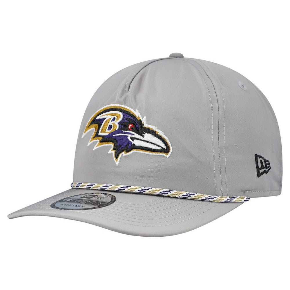 Baltimore Ravens New Era Rope 19TWENTY Hat Gray | NFL