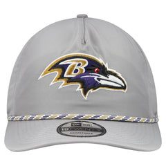 Baltimore Ravens New Era Rope 19TWENTY Hat Gray | NFL