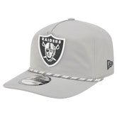 Las Vegas Raiders New Era Rope 19TWENTY Hat Silver | NFL