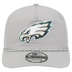 Philadelphia Eagles New Era Rope 19TWENTY Hat Silver | NFL