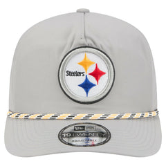 Pittsburgh Steelers New Era Rope 19TWENTY Hat Gray | NFL