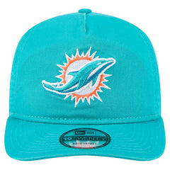 Miami Dolphins New Era Team 19TWENTY Adjustable Hat Aqua | NFL