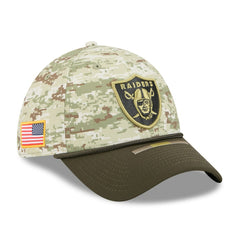 Las Vegas Raiders New Era 2025 Salute to Service 39THIRTY Flex Hat Camo | NFL