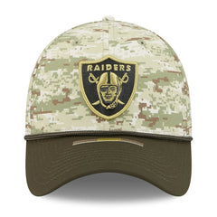 Las Vegas Raiders New Era 2025 Salute to Service 39THIRTY Flex Hat Camo | NFL