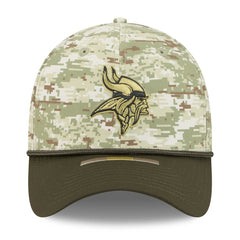 Minnesota Vikings New Era 2025 Salute to Service 39THIRTY Flex Hat Camo | NFL