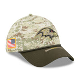 Baltimore Ravens New Era 2025 Salute to Service 39THIRTY Flex Hat Camo | NFL