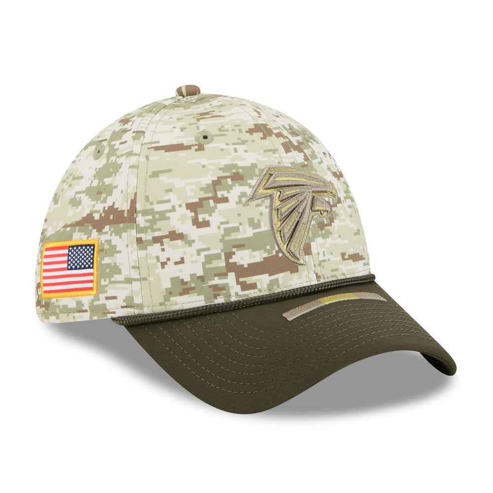 Atlanta Falcons New Era 2025 Salute to Service 39THIRTY Flex Hat Camo | NFL