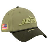 New York Jets New Era 2025 Salute to Service 39THIRTY Flex Hat Green | NFL