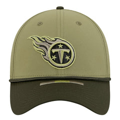 Tennessee Titans New Era 2025 Salute to Service 39THIRTY Flex Hat Green | NFL