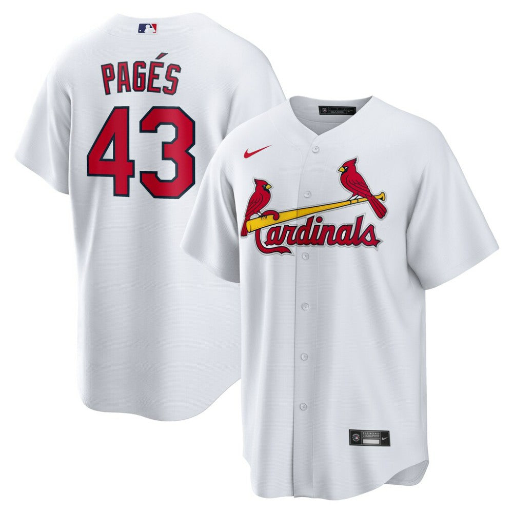 Pedro Pagés St. Louis Cardinals Nike Home Replica Jersey - MLB