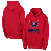 Washington Capitals Outerstuff Youth Back to Basics Hoodie - Red - NHL