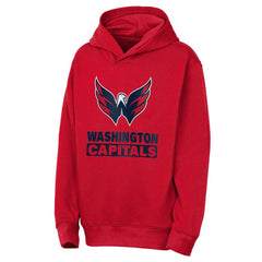 Washington Capitals Outerstuff Youth Back to Basics Hoodie - Red - NHL