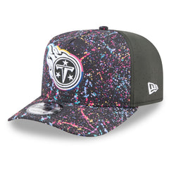 Tennessee Titans New Era 2025 NFL Crucial Catch A-Frame 9FIFTY Snapback Hat Black | NFL