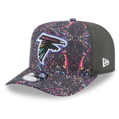 Atlanta Falcons New Era 2025 NFL Crucial Catch A-Frame 9FIFTY Snapback Hat Black | NFL