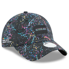 Philadelphia Eagles New Era Women's 2025 NFL Crucial Catch Pony Tail Adjustable Hat Black | NFL