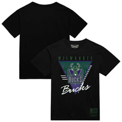 Milwaukee Bucks Worldwide Collection Tri-Logo T-Shirt Black - NBA