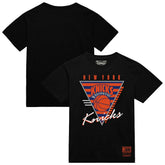 New York Knicks Worldwide Collection Tri-Logo T-Shirt Black - NBA