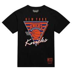 New York Knicks Worldwide Collection Tri-Logo T-Shirt Black - NBA