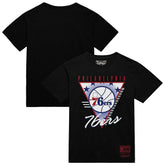 Philadelphia 76ers Worldwide Collection Tri-Logo T-Shirt Black - NBA