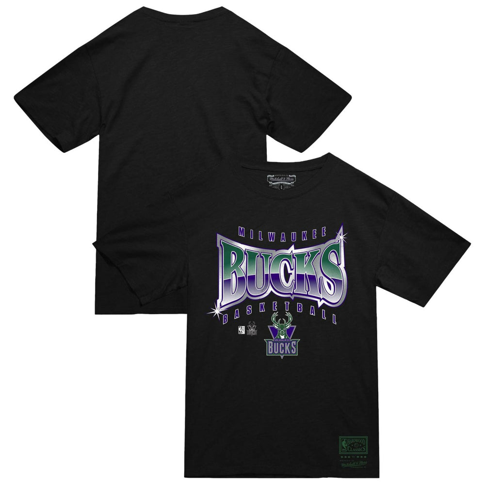 Milwaukee Bucks Worldwide Collection Glow Up T-Shirt Black - NBA