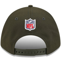 New York Jets New Era 2025 Rivalries Collection Sideline A-Frame 9FORTY Adjustable Hat Gotham Green | NFL
