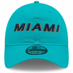 Miami Dolphins New Era 2025 Rivalries Collection Team 9TWENTY Adjustable Hat Aqua | NFL