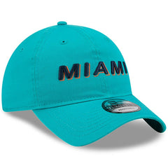 Miami Dolphins New Era 2025 Rivalries Collection Team 9TWENTY Adjustable Hat Aqua | NFL