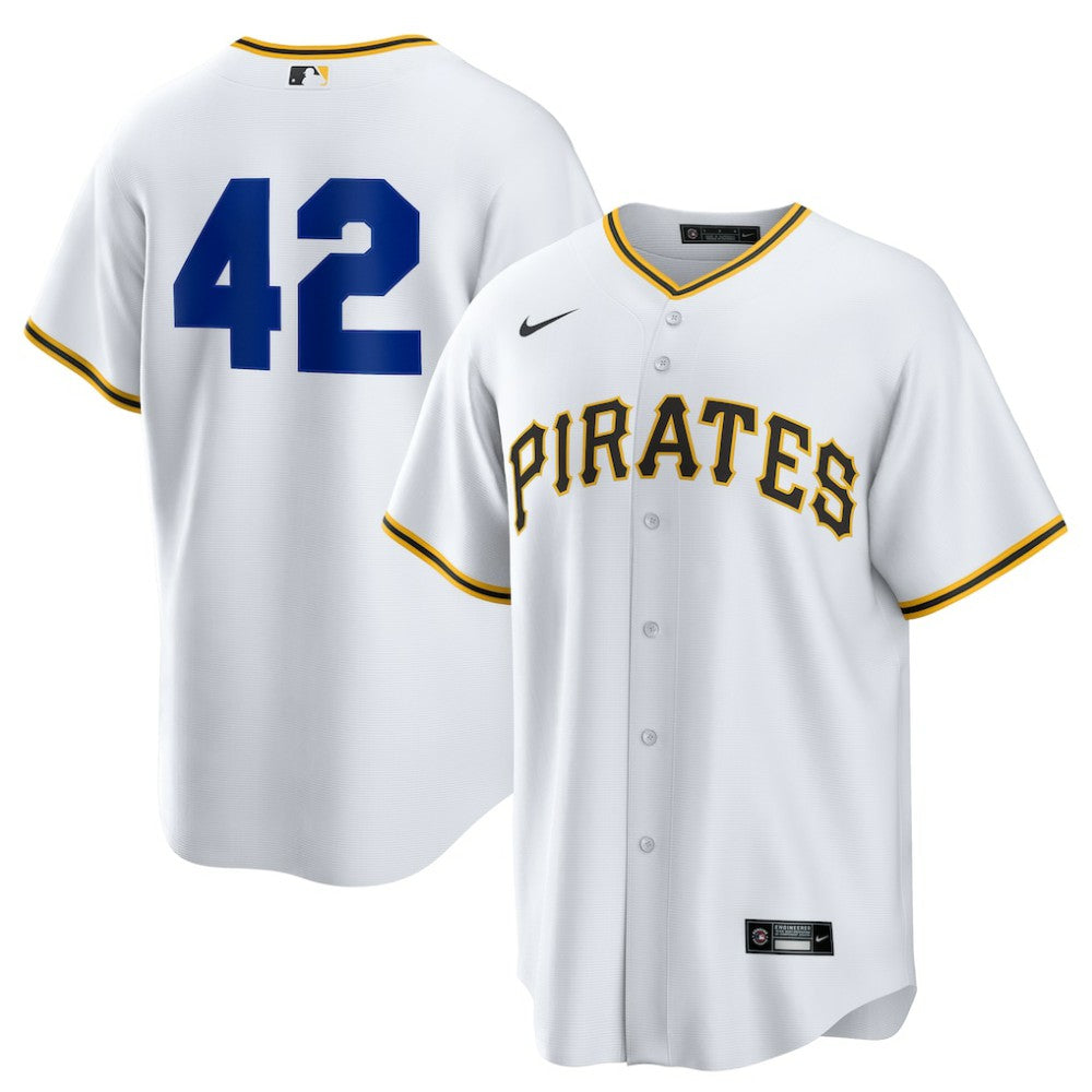 Pittsburgh Pirates Nike Home 2025 Jackie Robinson Day Replica Jersey - MLB