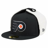 Philadelphia Flyers New Era Injection Dog Ear Classic Fitted Hat - Black - NHL