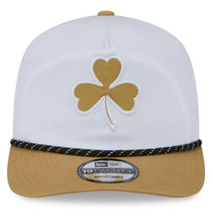 Boston Celtics 2025/26 City Edition 19TWENTY Adjustable Hat White/Gold - NBA