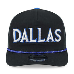 Dallas Mavericks 2025/26 City Edition 19TWENTY Adjustable Hat Black - NBA