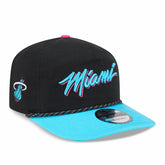 Miami Heat 2025/26 City Edition 19TWENTY Adjustable Hat Black/Turquoise - NBA