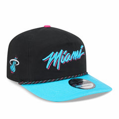 Miami Heat 2025/26 City Edition 19TWENTY Adjustable Hat Black/Turquoise - NBA