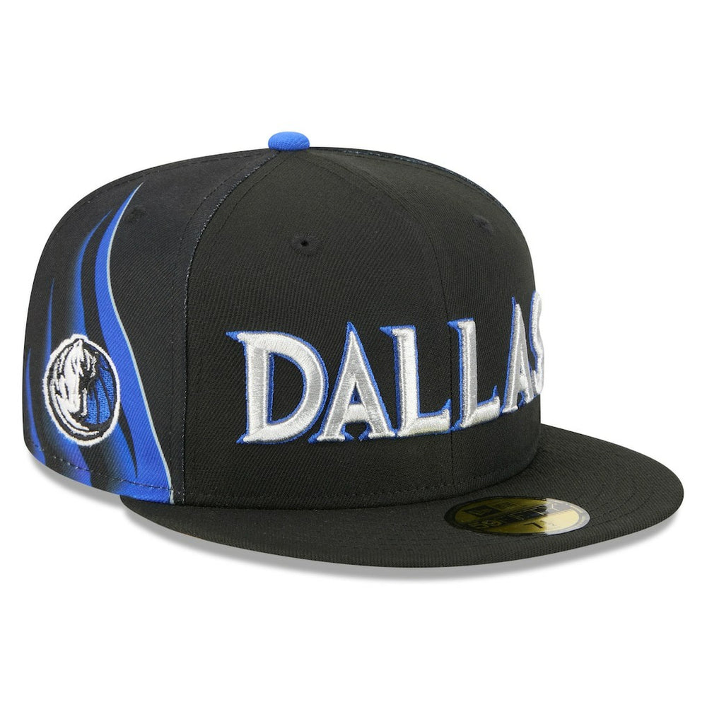 Dallas Mavericks 2025/26 City Edition 59FIFTY Fitted Hat Black - NBA