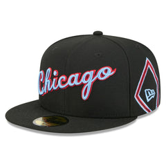 Chicago Bulls 2025/26 City Edition 59FIFTY Fitted Hat Black - NBA