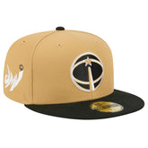 Washington Wizards 2025/26 City Edition 59FIFTY Fitted Hat Gold/Black - NBA