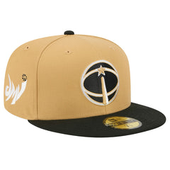 Washington Wizards 2025/26 City Edition 59FIFTY Fitted Hat Gold/Black - NBA