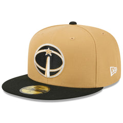 Washington Wizards 2025/26 City Edition 59FIFTY Fitted Hat Gold/Black - NBA