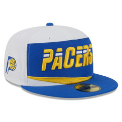 Indiana Pacers 2025/26 City Edition 59FIFTY Fitted Hat White/Blue - NBA