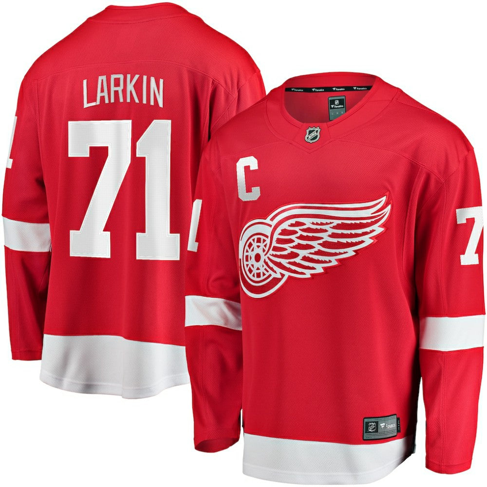 Dylan Larkin Detroit Red Wings Fanatics 2023/24 Captain Breakaway Player Jersey - Red - NHL