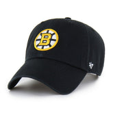 Boston Bruins '47 Core Logo Clean Up Adjustable Hat - Black - NHL
