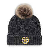 Boston Bruins '47 Women's Meeko Cuffed Knit Hat - Black - NHL