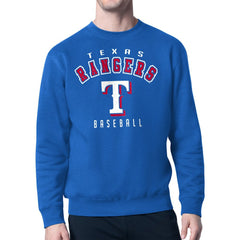 Texas Rangers Starter Team Logo Fleece Pullover Sweatshirt - MLB