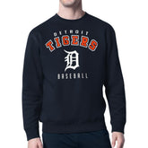 Detroit Tigers Starter Team Logo Fleece Pullover Sweatshirt - MLB