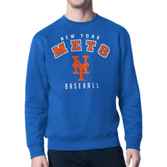 New York Mets Starter Team Logo Fleece Pullover Sweatshirt - MLB